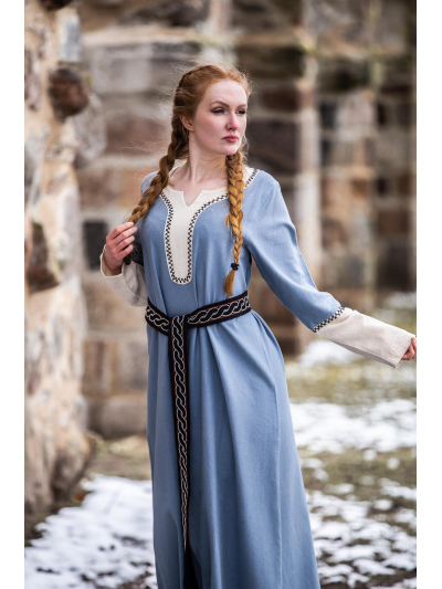 Trollfelsen Leonardo Carbone Wikinger Kleid Freya Blau _9_ Trollfelsen Leonardo Carbone Wikinger Kleid Freya Blau _9_